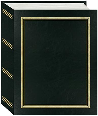 Pioneer Photo Albums Magnetic Self-Stick 3-Ring Photo Album 100 Pages (50 Sheets), Navy Blue and Pioneer Photo Albums A4-100 Black Photo Album, 100 Pockets 4"x6" - Image 5