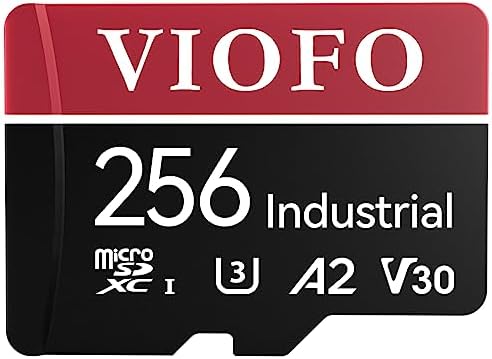 VIOFO 256GB Industrial Grade High Endurance microSDXC Card for Dash Cam by PioneerinDashCamImagingSince2010
