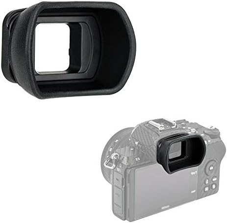 Kiwifotos DK-30 Long Soft Viewfinder Eyecup Eyepiece for Nikon Z50 Camera by KIWIFOTOS
