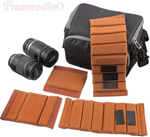 Framendino,4 Pack Camera Bag Case Insert Partition Divider Dividers Inserts - Image 4