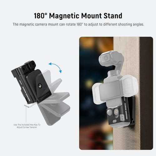 NEEWER Basics Magnetic Mount Compatible with DJI Osmo Pocket 3 Xtra Muse - Image 3