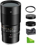 TTArtisan 100mm F2.8 Macro 2X Manual Focus Lens Full Frame Camera Lens for Sony E-Mount Cameras A7 A7II A7III A7IV A7R A7RII A7RIII A7RIV A7RV A7S A7SII A7SIII A7C A7II A7CR A1 A9 A9I A9III ZV-E1 by TTARTISAN
