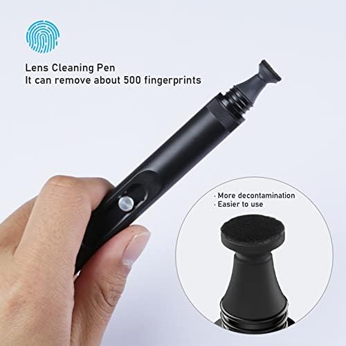 VSGO V-P01E Camera Lens Cleaning Pen with Carbon Tip and Retractable Brush - Image 3