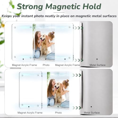 36 Pack 2.36x3.54 in Acrylic Magnet Picture Frames for Fridge - Image 4