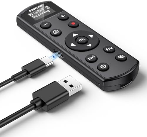 Rechargeable Shutter Release for Nikon Wireless Camera Remote Control by AODELAN
