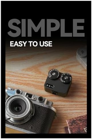 Light Meter II Cold Shoe for DSLR Film Camera Light Meter 12 Shutter Speed Photography Replacement Parts Accessories (Black) - Image 6