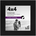 Americanflat 4x4 Picture Frame - Engineered Wood - Black by Americanflat