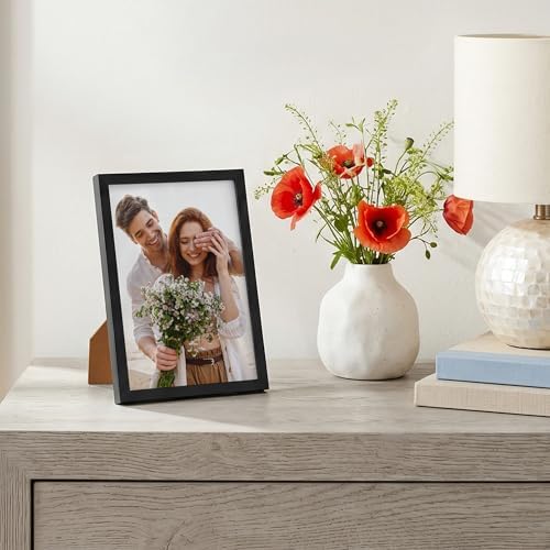 Americanflat 7x10 Picture Frame - Slim Molding - Black - Image 6