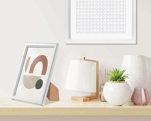 LaVie Home 4x6 Picture Frames (6 Pack, White) Simple Designed Photo Frame with High Definition Glass for Wall Mount & Table Top Display, Set of 6 Classic Collection - Image 6