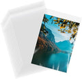 AUEAR 5"x7" Crystal Clear Plastic Sleeves Storage Bags for Picture,100 Pack by AUEAR