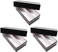 Guardhouse 10 ½" Double Row Heavy Duty Storage Box for 2" Paper and Plastic Coin Holders Black 3 Pack by Guardhouse