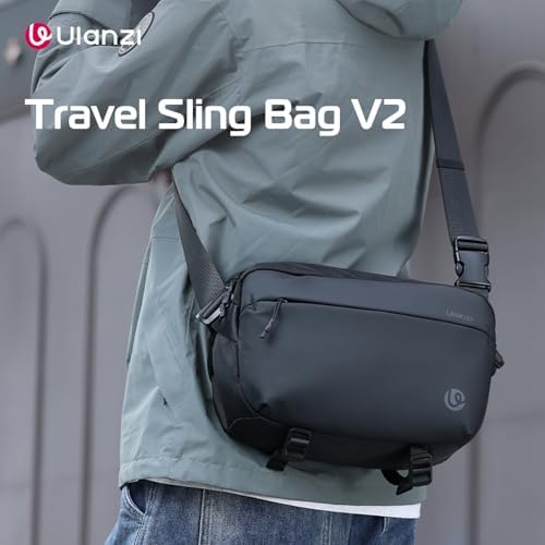 ULANZI 10L Camera Sling Bag, Water-Resistant Camera Case with Tripod Holder - Image 2