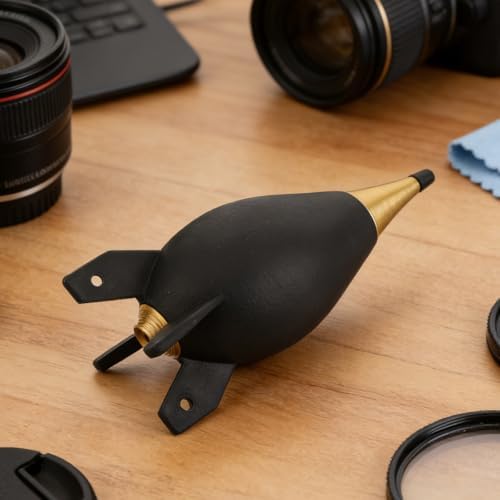 FOMIYES Portable Camera Dust Blower 2pcs with Soft Rubber Bulb and Alloy Pump for Efficient Lens and Sensor Cleaning, Wide Compatibility for Travel and Outdoor Use - Image 6