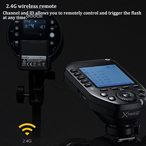 GODOX XProII-S TTL Wireless Flash Trigger for Sony Cameras,2.4G 1/8000s HSS - Image 4