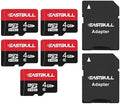 4GB 5-Pack of Micro SD Cards, EASTBULL 4GB SD Card Pack with 2 Adapters by EASTBULL