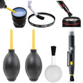Camera Cleaning Kit with Camera Cleaning Pen Brush, Air Blaster Blower and Lens Brush Blower Brush Dust Cleaner for Lens (Upgraded Kit) by Acuvar