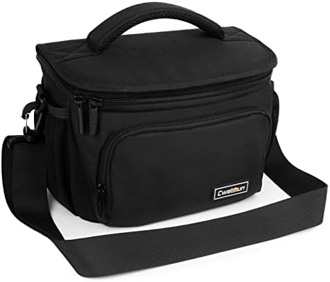 Cwatcun Camera Sling Bag, Waterresistant Crossbody Case for DSLR/Mirrorless by FocusonCameraBag