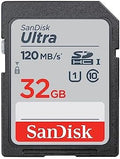 SANDISK 32GB 3-Pack Ultra SDHC UHS-I Memory Card (3x32GB) - SDSDUN4-032G-GN6IM [Older Version] by Sandisk
