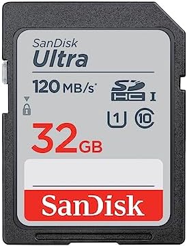 SANDISK 32GB 3-Pack Ultra SDHC UHS-I Memory Card (3x32GB) - SDSDUN4-032G-GN6IM [Older Version] by Sandisk