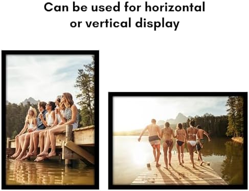 Americanflat 19x28 Poster Frame - Engineered Wood - Black - Image 4