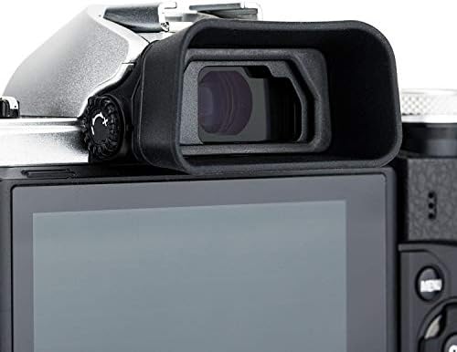 JJC KIWIFOTOS Ergonomic Long Camera Eyecup for Olympus E-M5 Mark III/E-M10 Mark III/E-M10 Mark II/E-M5 Mark II, Eye Cup Eye Piece Viewfinder Replaces Olympus EP-16 EP-15, Soft Silicone, 47x25x19mm - Image 5