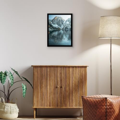 Americanflat 14x19 Poster Frame - Engineered Wood - Black - Image 5