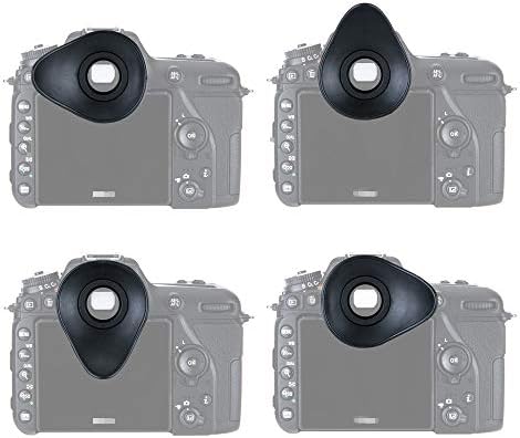 Eyecup Eyepiece Viewfinder Eyeshade for Nikon D3500 D7500 D7200 D7100 D7000 D5600 D5500 D5300 D5200 D5100 D5000 D3400 D3300 D3200 D780 D750 D610 D600 D300S Replaces Nikon DK-25 DK-21 DK-24 23 22 20 28 - Image 2