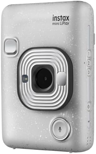 Fujifilm Instax Mini Liplay Hybrid Instant Camera - Stone White - Image 7