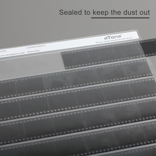 35mm Film Negative Sleeves - 25 pcs Storage Pages for 35mm Film Strips, Holds 7 Strips of 6 Frames - Image 5
