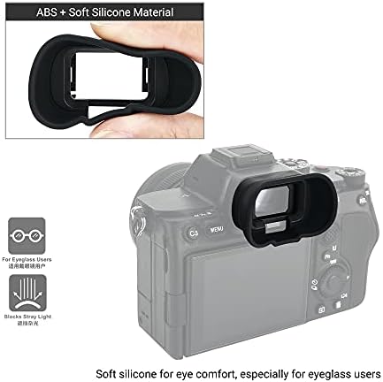 Soft FDA-EP19L Eyecup Eye Cup Viewfinder for Sony A7V A7IV A7R VI V A7S III - Image 5