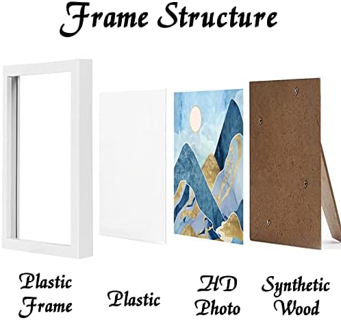White 10x10 Picture Frame, Lightweight Sturdy Gallery Wall Decor - Image 2