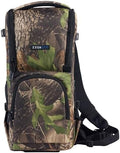 ZZQ&CCF Telephoto Lens Camera Backpack for Canon RF 200-800/100-500, Lens Case Bag for Nikon Z 180-600, Camera Pouch Compatible with Sony FE 200-600/FE 400-800/300— Camouflage by ZZQCCF