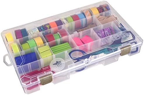 ArtBin Large Solutions Box Clear Art & Craft Organizer with Dividers - Plastic Storage Case for Convenient and Versatile Storage - Ideal for Various Craft Supplies - Image 4