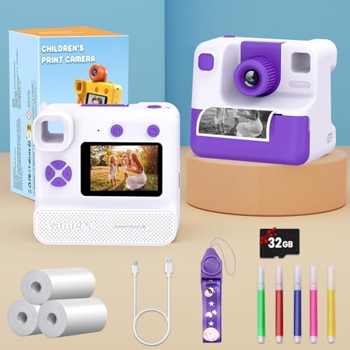 Kids Camera Instant Print, Christmas Birthday Gifts for Girl Boys Kids 3-12 - Image 7