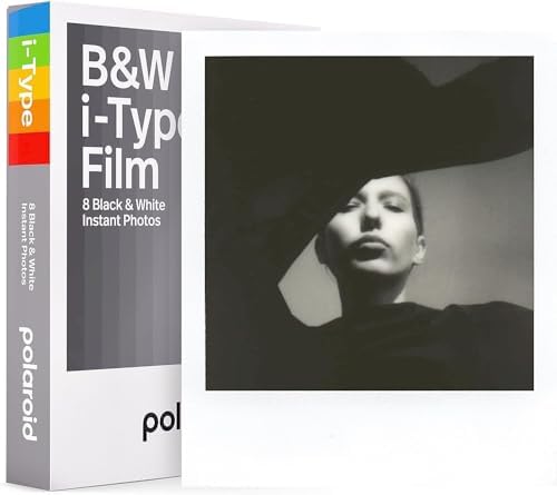 Polaroids Black & White Instant Film, 5 Pack, 40 Photos, B&W Film Works with Polaroid i-Type Cameras, Now, Now+, I-2, & Lab, Bundle with a Lumintrail Lens Cleaning Cloth - Image 2