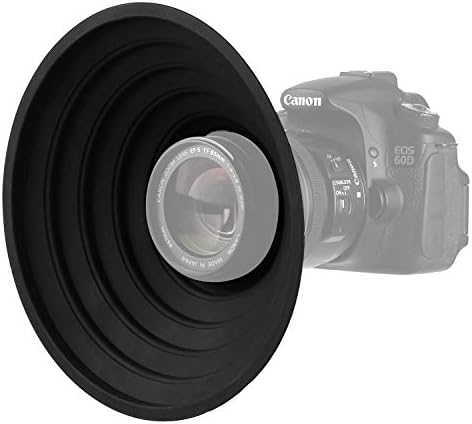 Easy Hood Lens Hood for Nikon Canon Pentax Sony 70-90mm Camera Lens(70mm) by EasyHood