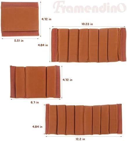 Framendino,4 Pack Camera Bag Case Insert Partition Divider Dividers Inserts - Image 2