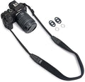 Soft Camera Neck Strap for Canon R5 R6 Mark III II for Sony RX10V A7M5 A7CR by JJC