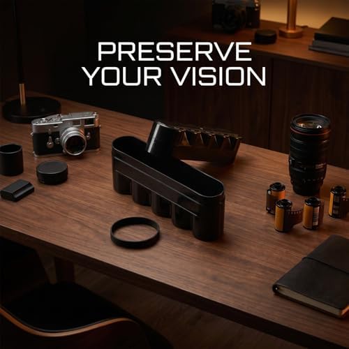Toyvian 120 Film Roll Canisters Holder Storage Case Compact and Sturdy Film Case for Home - Image 4