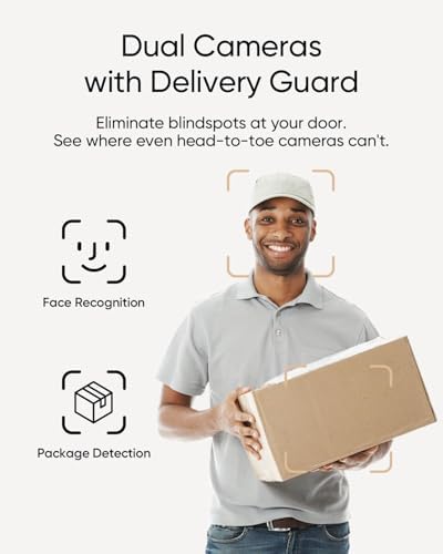 eufy Security Video Doorbell E340 Kit with Battery, 2K FHD, Built-in 8GB - Image 3