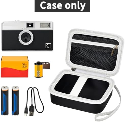Digital Camera Case Compatible with KODAK EKTAR H35 H35N Half Frame Film Camera + Digital Camera Case Compatible with KVUTCIEIN for Femivo Vlogging Camera - Image 2