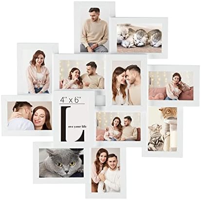 SONGMICS 12-Pack 4 x 6 Collage Picture Frames with Glass Front by SONGMICSbySONGMICSHOME