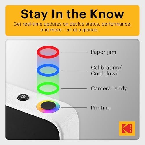 Kodak Printomatic+ Full Color Instant Print Digital Camera Gift Bundle + Case + Zink 2x3 Sticky Back Photo Paper 20pk + Album + Sticker Sets + Sticker Frames + Hanging Frames + Markers Black - Image 5