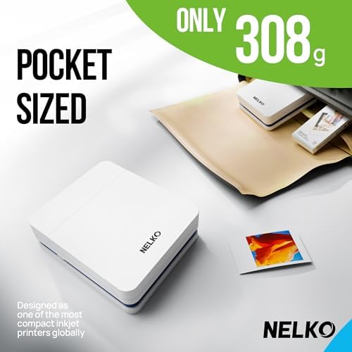 Nelko PP01 Photo Printer, 2x3 Portable Photo Printer, Mini Printer, White - Image 6