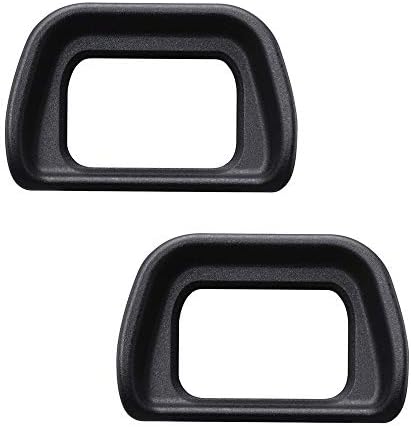 EP10 Eyecup Eyepiece Viewfinder Compatible for Sony Alpha A6000 A6100 A6300 NEX-6 NEX-7 Camera (2 Pack), FAN-US-2X EP-10 by Unknown