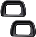 EP10 Eyecup Eyepiece Viewfinder Compatible for Sony Alpha A6000 A6100 A6300 NEX-6 NEX-7 Camera (2 Pack), FAN-US-2X EP-10 by Unknown
