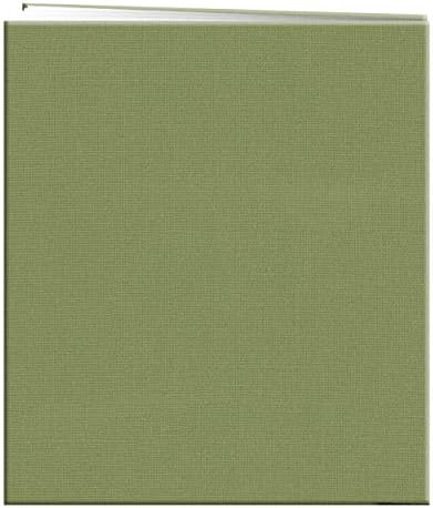 Pioneer Fabric Frame Post Bound Scrapbook 8.5"X11"-Sage Green - Image 2