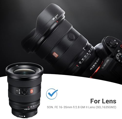 JJC ALC-SH177 Lens Hood for Sony FE 16-35mm f/2.8 GM II Lens SEL1635GM2 - Image 2