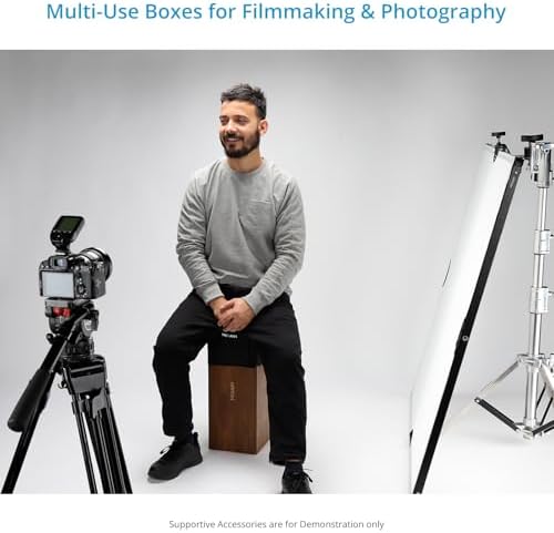 PROAIM APPL-Box Set of 4 for Filmmaking, Photography & Studio - Dark Brown - Image 3