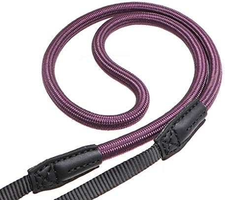 Quick Release Camera Neck Strap Shoulder Strap Belt for Mirrorless Digital Cameras Climbing Rope with Quick Release QD Loops Connector with O-Ring Adjustable Length 30-53inch Purple by HITHUT